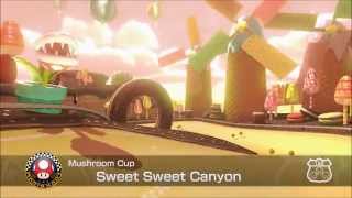 Mario Kart 8: Mushroom Cup (150cc) Part 3: Sweet Sweet Canyon