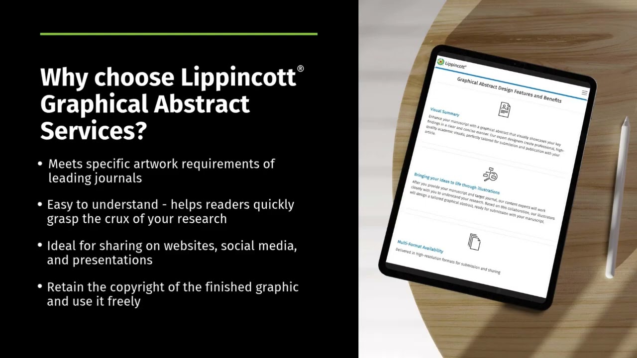 Lippincott's Graphical Abstract Design Service