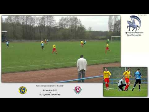 Fussball Landesklasse Männer, 2:2 Schweriner SC II vs. SG Dynamo Schwerin II