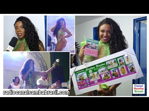 EVELYN BASTOS - Coroação da Corte da Bateria Unidos dos Morros 2017 - 27.01.2017 - Santos/SP