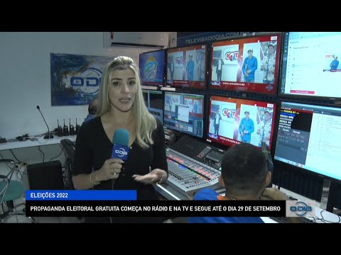 Propaganda Eleitoral Gratuita começa no rádio e na tv e segue até dia 29 de Setembro 26 08 2022