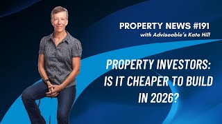 Is it cheaper to build in 2026?