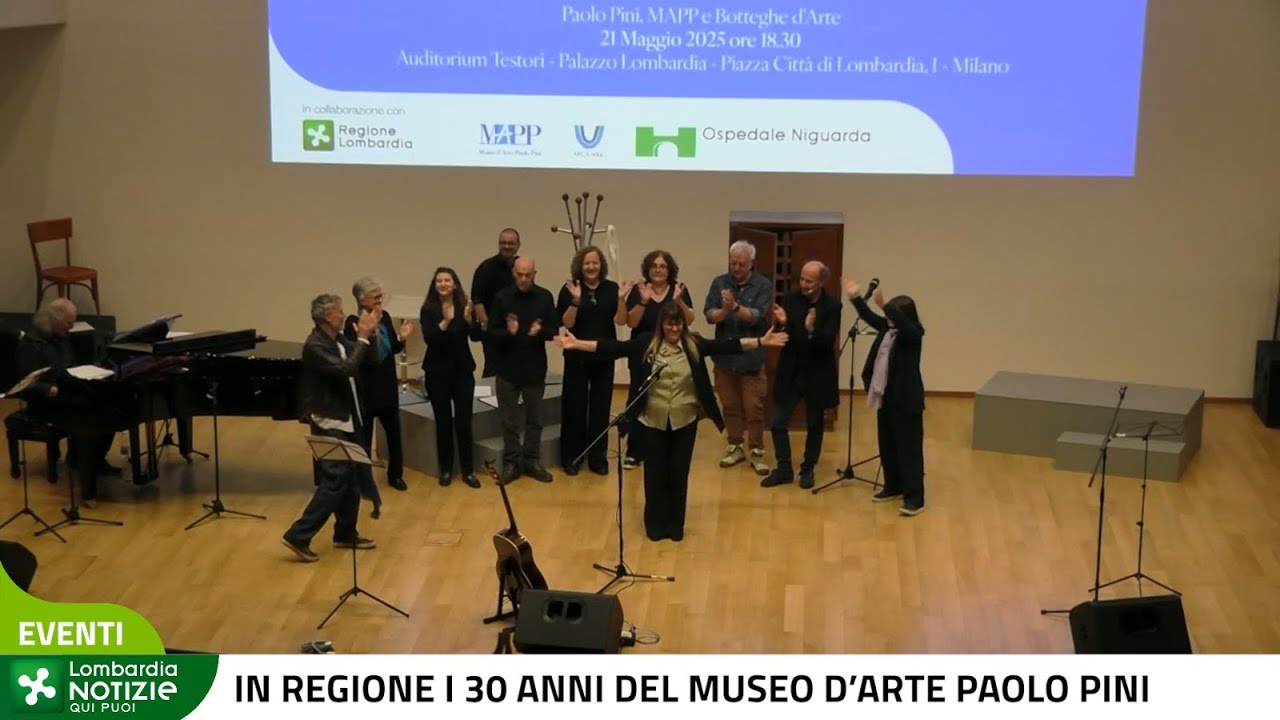 In Regione i 30 anni del museo d'arte Paolo Pini