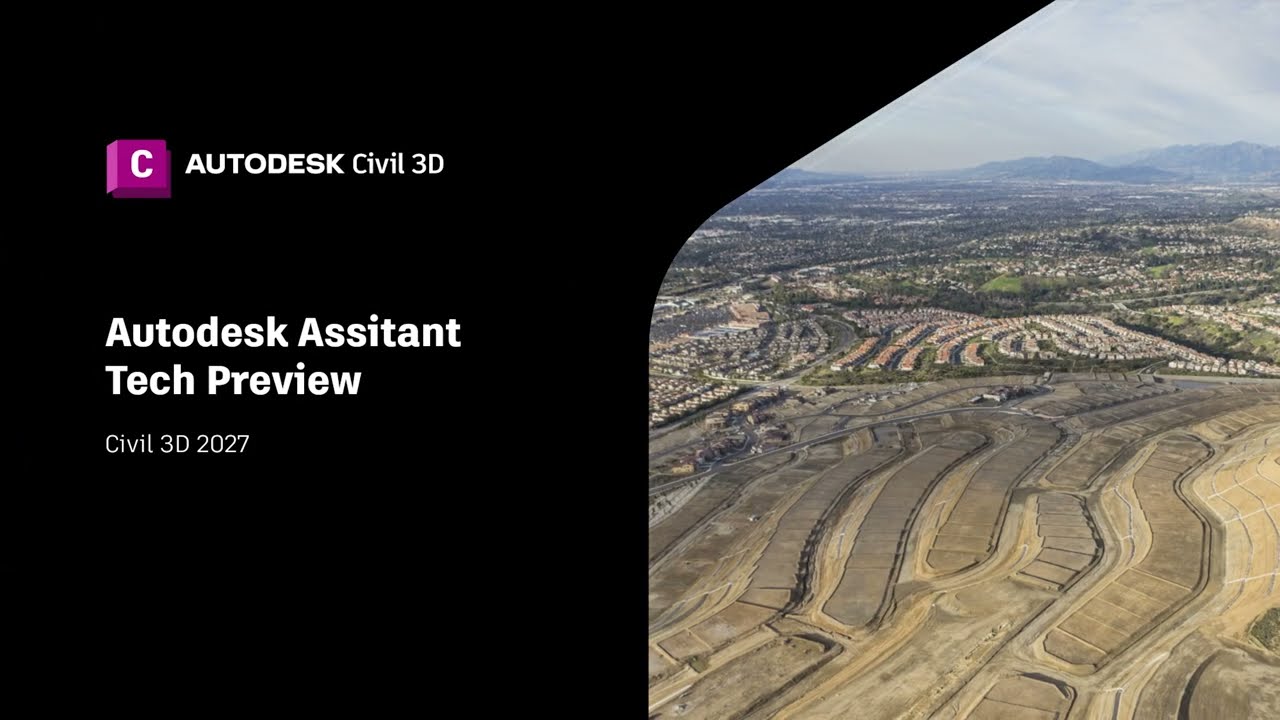 Autodesk Assistant Tech Preview | Civil 3D 2027