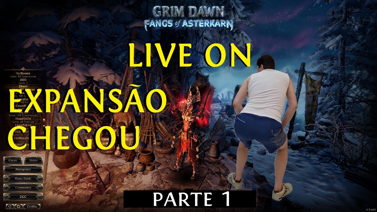 Live do GD - Fangs of Asterkarn! parte 1 - expansão! Purifier Gameplay!