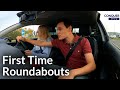 First Time Learning Roundabouts in a Manual Car