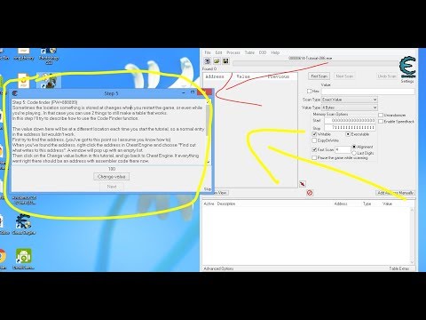 How to Complete Cheat Engine Tutorial Step 1 - 4 [EN]
