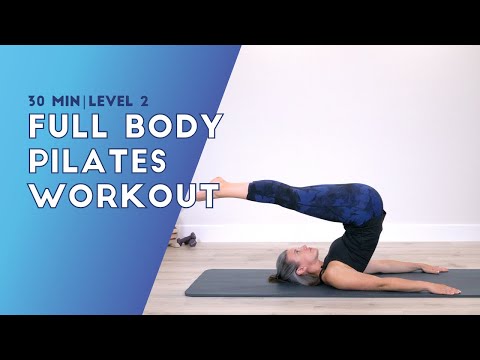 At Home Pilates Workout no Equipment | 30 Minute Full Body Pilates Workout