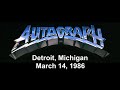 Autograph - Live in Detroit, MI - March 14, 1986 (Full Concert) AUDIO