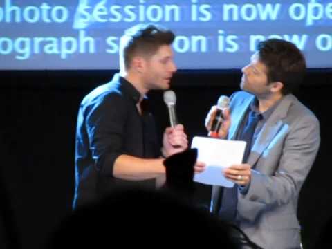 JUS IN BELLO 5 Supernatural Con - JIB5 - Misha panel (with Jensen)