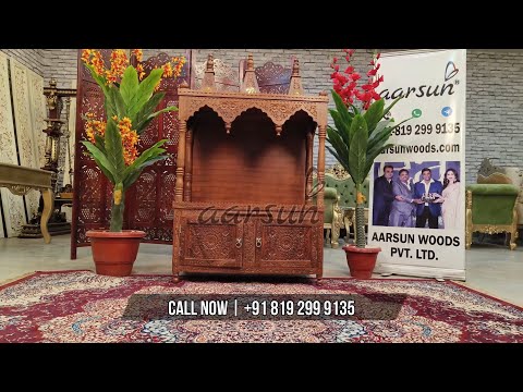 YT822 ंदिर ूजा ागवान िजाइन Video