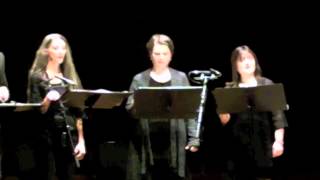 The Mountain Goats with Anonymous 4 perform "Until I am Whole" at The Barbican, London, 2 April 2011