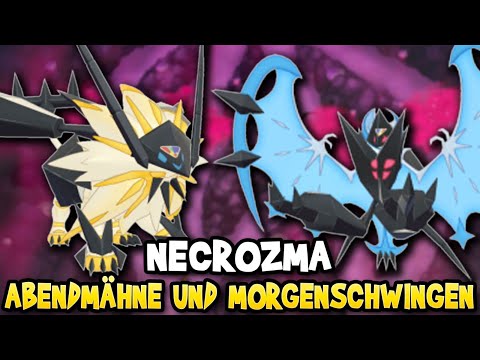 🦁 Obtain Dusk Mane and Dawn Wings Necrozma 🦇 Necrozma Fusion in Pokémon Sword and Shield