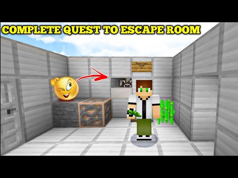 MINECRAFT BUT I TRAPPED IN A PUZZLE MAP | PUZZLE MAP ESCAPE ROOM IN TAMIL | JINESH GAMING