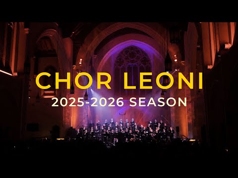 Chor Leoni 2025-2026 Season Announcement