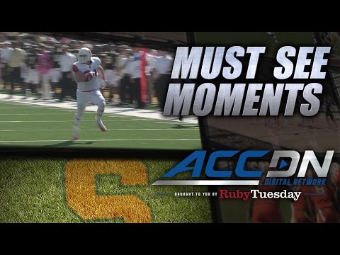 Syracuse DE Robert Welsh Returns Interception for 42-Yard Touchdown | ACC Must See Moment