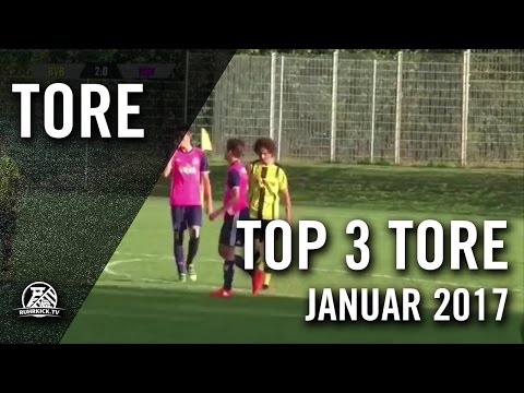 TOP 3 Tore - Januar 2017 | RUHRKICK.TV