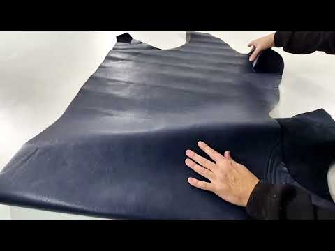 BLUE ANILINE LEATHER  397