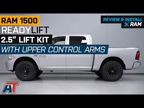 2006-2018 Ram 1500 ReadyLIFT 2.5"Leveling Kit with Upper Control Arms Review & Install