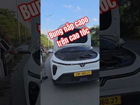 Limo Green bung nắp capo do bác chủ đóng chưa chặt #caotoc #limogreen