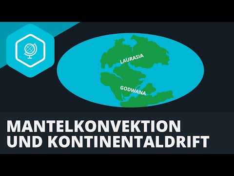 Mantle convection and continental drift