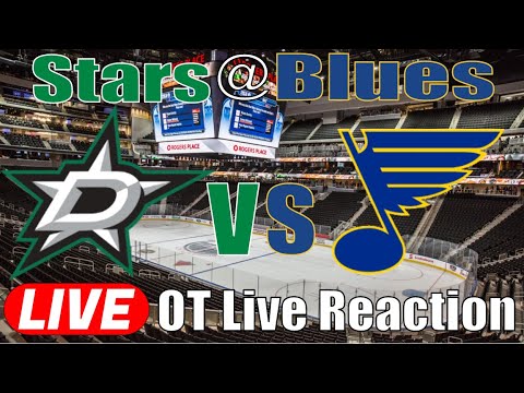 Stars vs Blues - Round Robin - OT live reaction