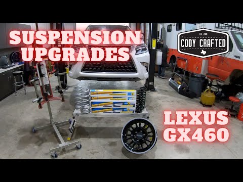 This Lexus GX460 gets a suspension upgrade!