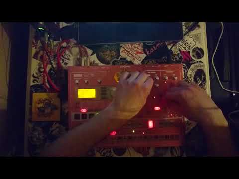 Korg Electribe SX tekno acid jam 190bpm