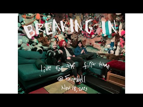 BREAKING IN live at Farewell coffee & booze 11/18/2023