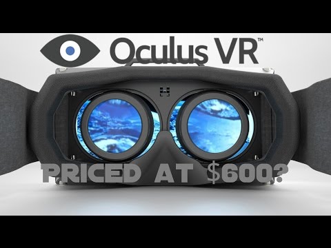 Oculus Rift Priced at $600