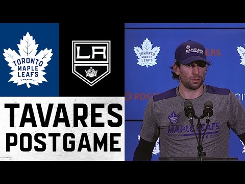 John Tavares Post Game | Toronto Maple Leafs vs. Los Angeles Kings - November 8, 2021
