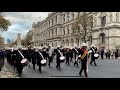 The Band of HM Royal Marines Portsmouth AJEX Cenotaph Parade London