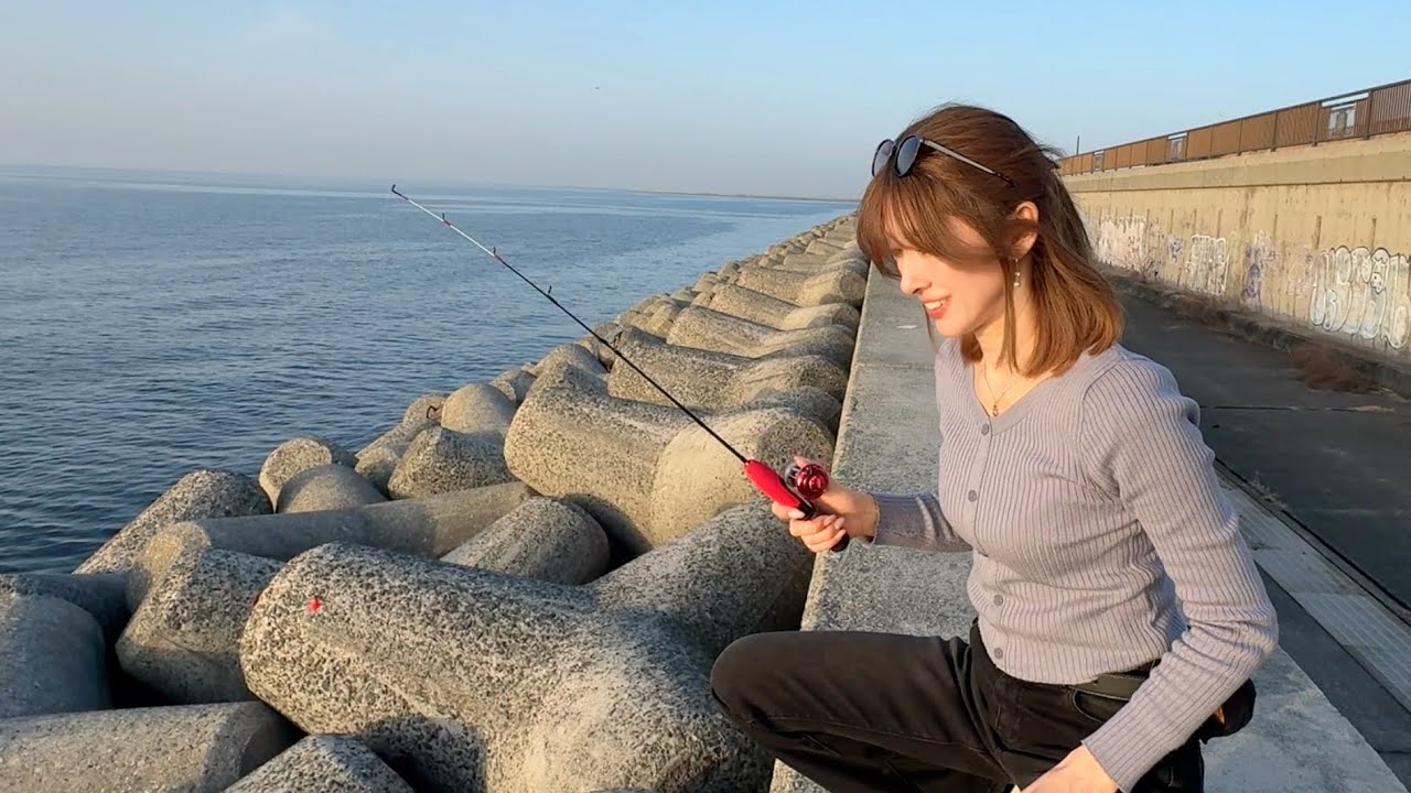 夜中まで貸切状態で釣りしたら旨い魚が釣れて楽し過ぎました