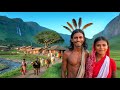 Red Indian Village Life In The Peaceful Mountains Indigenous Traditions Nature Sounds