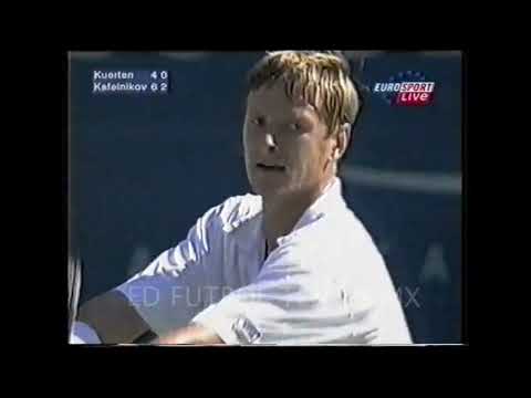 GUSTAVO KUERTEN VS YEVGENY KAFELNIKOV US OPEN QF 2001 HIGHLIGHTS