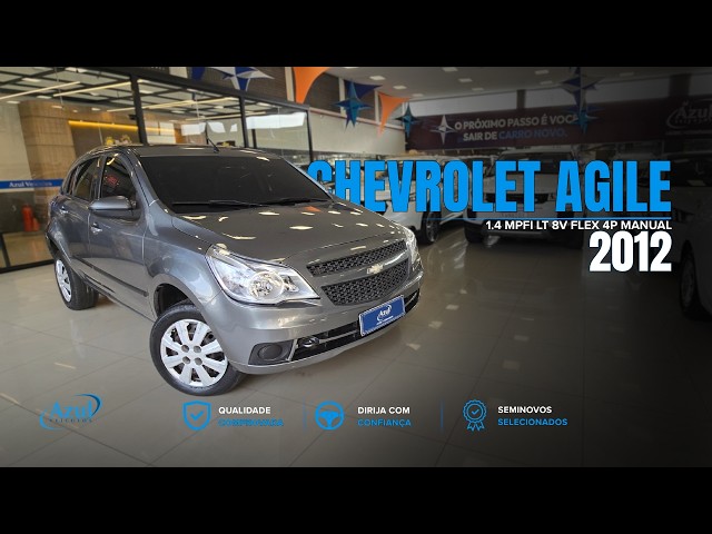 Vídeo CHEVROLET AGILE 1.4 MPFI LT 8V FLEX 4P MANUAL