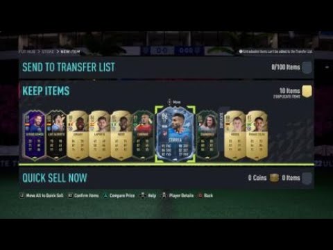 FIFA 22 opening  85+ x10 player pack new!