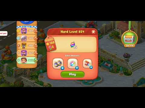 My Gardenscapes level 854 hard level still failed still trying to win😉😉🤔🤔🤔😉😉😉