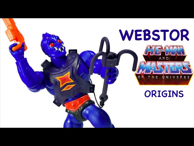 Vídeo relacionado con Masters of the Universe Origins 200X Figura de acción Webstor 14 cm