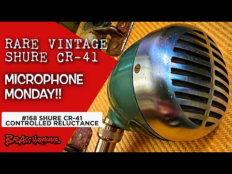 Best Blues Harmonica Microphones | Rare Shure CR-41, Blues Jam Harp -  Microphone Monday 168
