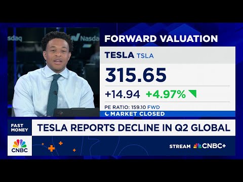 Tesla reports decline in Q2 global deliveries