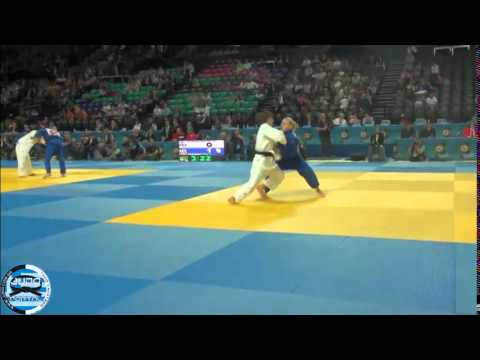 European Judo Championships Montpellier 2014 Semifinal -52kg KUZIUTINA (RUS) - RYZHOVA (RUS)