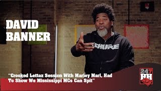 David Banner - Crooked Lettaz & Marley Marl, Showed Mississippi MCs Can Spit (247HH Exclusive)