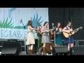 Della Mae, "Head Over Heels In Love With You" Grey Fox Bluegrass Festival 2011