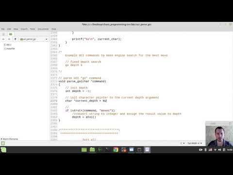 Bitboard CHESS ENGINE in C: connecting to the GUI (parse "go" command)