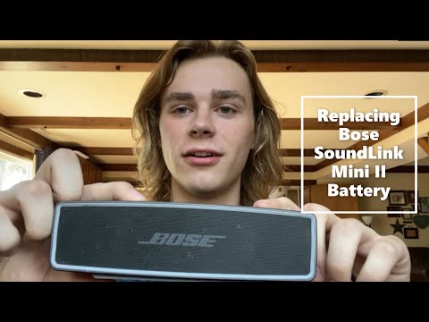How to Replace Bose SoundLink Mini II Battery (read description)