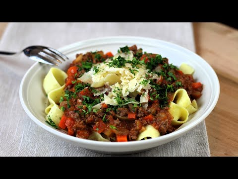 Crock Pot Bison Bolognese | It's Only Food w/ Chef John Politte