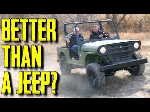 The Mahindra Roxor Is a Simple Off-Roader: But Is It BETTER Than a Jeep?