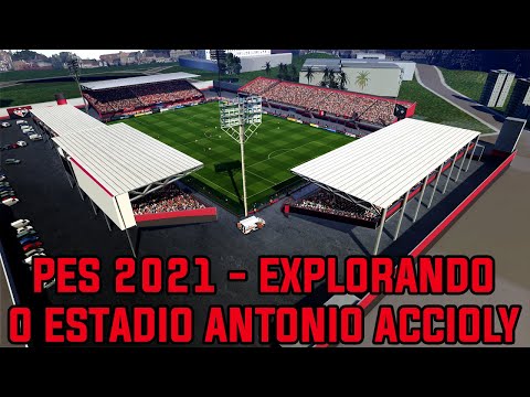 PES  2021 EXPLORANDO POR COMPLETO O ESTADIO ANTONIO ACCIOLY DO ATLÉTICO GOIANIENSE - NVIDIA ANSEL