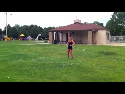 Anne Erler Trick Shot Quarterback